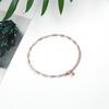 Pulseira feminina estilo europeu e americano pequena e fresca, joias com temperamento de garota Mori, fabricantes atacadistas, tendência, pulseira de aço titânio