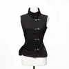 Diseño Estilo Coreano Chaleco sin Mangas de un Solo Botón con Cuello Alto Dulce y Fresco para Mujer, Nuevo Transfronterizo Nuevo Estilo Chino Retro