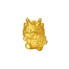 Colar pingente da sorte dragão do zodíaco colar com design de ano do zodíaco nicho ouro areia joia de presente estilo chinês novo para namorada
