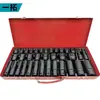 Juego de Herramientas de Vasos de Acero Cromo Vanadio de 46 Piezas, Negro Juego de Herramientas de Reparación de 151 Piezas, Juego de Reparación de Automóviles de 216 Piezas