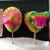 Flor de Virar de Papel Misto Artigos Tradicionais de Ano Novo Escola Jardim de Infância Criativo DIY Brinquedo Educativo Flor de Virar de Papel Feito à Mão