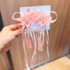 Internet-famoso Princesa Pequena Fita Bow Hairpin Crianças Menina Hanfu Purple Hairpin Acessórios de cabelo das meninas