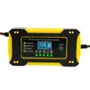 Carregador Inteligente de Pulso 12V 6A Transfronteiriço para Bateria de Chumbo-Ácido Bateria de Motocicleta Carro Carregador de Bateria 12V