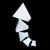 Molde de Silicone Cola Gota de Cristal Joias Artesanais DIY Torre de Energia Pirâmide Triângulo Espelho