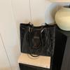 Bolsa de Alta Gama de Gran Capacidad para Mujer Modelo Nuevo 2026 Bolso de Clase para Estudiante Universitario Bolso Tote Versátil Casual