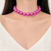 Diseño de nicho transfronterizo retro elegante estilo Hepburn collar de perlas multicapa perla extragrande