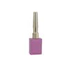 Pegamento para pincel, pegamento para esmalte de uñas, botella vacía, rosa, cuadrado, 10 ml, esmalte de uñas, botella transparente de plástico con tapa