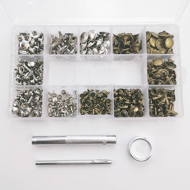 200套装5尺寸单面铆钉3