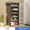 Sapateira à Prova de Poeira de Múltiplas Camadas, Solução de Armazenamento Simples para a Entrada ou Dormitório, Pequeno Armário de Sapatos que Economiza Espaço, Multifuncional para Uso Doméstico