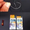 Carpa plateada y carpa cabezona anzuelo de ancla atado con anzuelo de ancla simple grande hilo de anzuelo de pastilla grande anzuelo de ancla de mariposa anzuelo colgante de pez anzuelo de pesca anzuelo de carrete de boca torcida