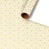 Papel Amazon com revestimento brilhante, estilo moderno, simples, estilo Ins, transfronteiriço, alta qualidade, metalizado, papel de embrulho para presente de feriado