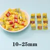 Simulação de comida em miniatura mista garrafa de vinho atacado resina comida criativa garrafa de bebida pequenos acessórios faça você mesmo garrafa jóias