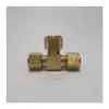Conector de conexión rápida de 9.52 mm férula de inserción a presión conector de tornillo rápido conector en T de derivación para pulverizador