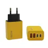 Carregador Duplo Pd + Duplo USB 120W Adequado para Celular Apple 15 Huawei Tipo C Duplo Carregamento Rápido Inteligente Cabeça de Carregamento