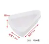 Caja de Embalaje para Mousse Triangular de Pastel con Esquinas Cortadas Caja de Embalaje para Horneado en Lata de Pastelería Transparente de Mil Capas
