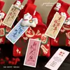 2026 Nuevas Tarjetas de Felicitación de Año Nuevo Elegantes Estilo Chino Hechas a Medida para el Festival de Primavera y Souvenirs de Año Nuevo, Diseño e Impresión de Tarjetas con Mensajes de Bendición