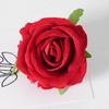 Simulação pequena cabeça de flor rosa de flanela casamento casamento cena de carro de casamento layout de hotel parede de flores arco flor de seda atacado