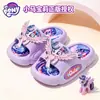 Chinelos Infantis My Little Pony para Meninas Verão Eva Antiodor Novo Estilo Meninas Princesa Bebê Chinelos de Casa