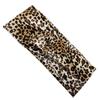 Faixa de Cabelo Feminina de Veludo Coreano Estampa de Leopardo Acessórios de Cabelo Cruzados com Nó para Lavar o Rosto Esportes Venda por Atacado Faixa de Cabeça Headwear Absorvente de Suor