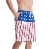Novas calças de praia transfronteiriças shorts masculinos de secagem rápida comércio exterior bandeira americana Europa e Estados Unidos impressão 3D pode fazer qualquer padrão