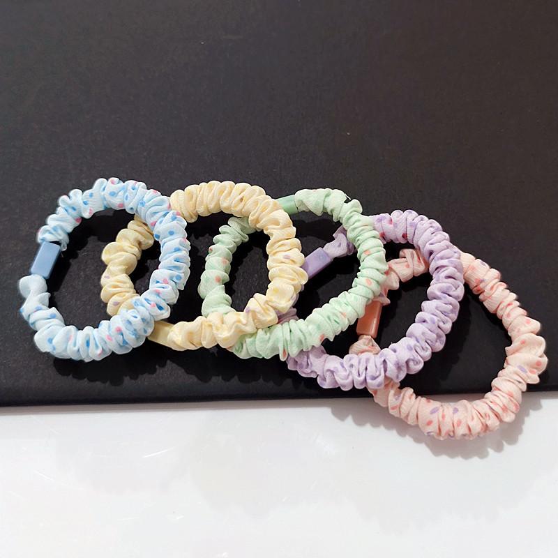 波点diy 小肠发圈