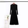 Vestido Suéter de Punto para Mujer Xican Otoño e Invierno 2025 Nuevo Vestido Jersey Estilo Fragancia Larga Falda Vestido de Punto Mujer