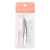 Pinza para cejas de acero inoxidable Sichuan Qier, pinza para cejas de boca plana y oblicua, pinzas para depilación, pinzas para pestañas, herramientas de maquillaje de belleza