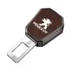 Adecuado para Hebilla de Seguridad de Coche Peugeot 307/308/3008/5008 Extensor con Logo Conector Plug-In Pieza