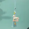 Pingente de Borla de Cavalo Brocado de Canção DIY Artesanal Acabado Ornamento para Pendurar no Carro Chaveiro de Cavalinho Presente Criativo Pequeno Pingente