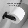 Porta-toalhas de Aço Inoxidável Transfronteiriço Pendente de Banheiro Argola para Toalha Gancho Pendurado na Parede do Banheiro Porta-toalhas de Papel Porta-lâminas