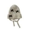Chapéus Infantis Novos para Outono e Inverno Chapéus de Lã para Bebês Chapéus de Tricô para Meninos e Meninas Chapéus Quentes com Proteção para as Orelhas para Crianças Pequenas Chapéus para o Frio