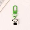 Chaveiro Criativo Fofo de Desenho Animado Panda Chaveiro Fresco de Resina Acessórios Pingente para Mochila Joia de Metal Presente