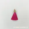 3cm sombrero redondo metálico borla pequeña borla ropa infantil accesorios para el cabello memoria USB marcapáginas accesorios de borla colgante venta al por mayor