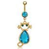 Amazon eBay novidade quente variedade de piercing de umbigo criativo morcego Abelha Umbigo piercing de umbigo joia de body piercing