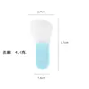 Maquiagem Beleza Imitação Silicone Pincel Silicone Máscara Pincel Cabo Curto Novo Mini Aplicação Máscara de Argila Facial Beleza Ferramenta