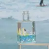 Céu Estrelado Mini Frasco Quadrado Gota de Óleo Astronauta Ampulheta Líquida Meninos e Meninas Frasco de Deriva Decoração de Mesa Pequenos Enfeites