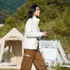 Chaqueta de Polar Doble Cara Estilo Pareja para Exteriores para Mujer, Sudadera Gruesa de Polar Polar, Cárdigan Cálido de Otoño e Invierno, Chaqueta con Cuello Alto para Hombre