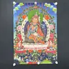 Fornecimento do Fabricante Tecido de Seda Nepalesa do Tibete Pintura em Tela Thangka Tara Verde Pintura do Buda da Medicina Núcleo Bodhisattva Ksitigarbha Pintura Pendurada