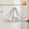 Suministro de fábrica Modelo popular, Cesta Plana de Tres Niveles para Ropa de Compras Locas, Red Plegable para Secado, Artefacto Mayorista para Ropa de Lana