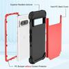 Nueva funda rígida para teléfono 3 en 1 de PC y silicona aplicable para Google Pixel 8Pro 8A, carcasa protectora anticaídas y antigolpes