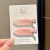 Pinza para el pelo de lunares de dopamina para mujer, Pinza lateral dulce y versátil, Pinza Bb linda, Pinzas de colores para flequillo y cabello, Pasador de moda