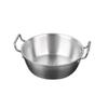 Tazón de Fideos Instantáneos Acero Inoxidable 304 Doble Asa Tazón para Condimentos Tazón para Ensalada Tazón para Cocinar Tazón para Arroz Tazón de Arroz para Estudiante de Dormitorio