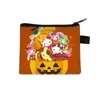 Bolsa de monedas de Halloween transfronteriza Serie Sanrio Dibujos animados Linda Bolsa Pequeña Almacenamiento Infantil Portátil Soporte para Tarjeta de Llave Venta al por Mayor
