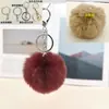 En Stock, Colgante de Bola de Pelo de Conejo Sintético, Accesorio de Bola de Felpa para Ropa, Zapatos, Sombreros, Llaveros y Decoraciones de Bolsos