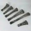 Aguja para piercing de cola de pato de acero inoxidable 304, aguja selladora de pato asado, aguja de cola de ganso, brocheta de acero para cuello de pato 17-20 cm