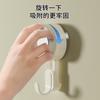 Gancho Ventosa Giratorio Pared de Baño Vacío Fuerte Soporte de Carga Adhesivo Sin Perforaciones Gancho Sin Rastro Montado en la Pared Puerta