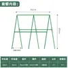 Estante de Verduras para Balcón Decoración de Jardín Frijoles Pepino Huerto Bolsa para Uvas Plástico Acero Planta Verdura Exterior Trepadora