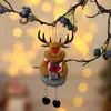 Nuevo Pin de Navidad Pequeño Colgante de Tela Muñeco Colgante para Árbol de Navidad Suministros de Decoración Navideña