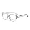 Nuevas gafas de sol retro tipo ojo de gato para mujer, estilo Spice Girls, de alto nivel, con cara cuadrada y montura grande, resistentes a los rayos UV.