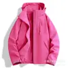 Chaqueta azul Picapinos para hombre y mujer, nuevo modelo 2026, abrigo corto tres en uno para personas menudas, prenda exterior impermeable y cortavientos para exteriores